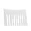 Multi-position chair, white, plastic