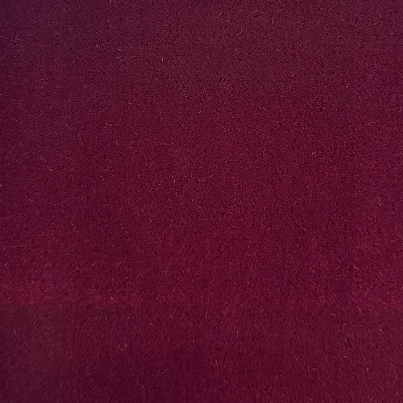 Mohair Fabric, Wine