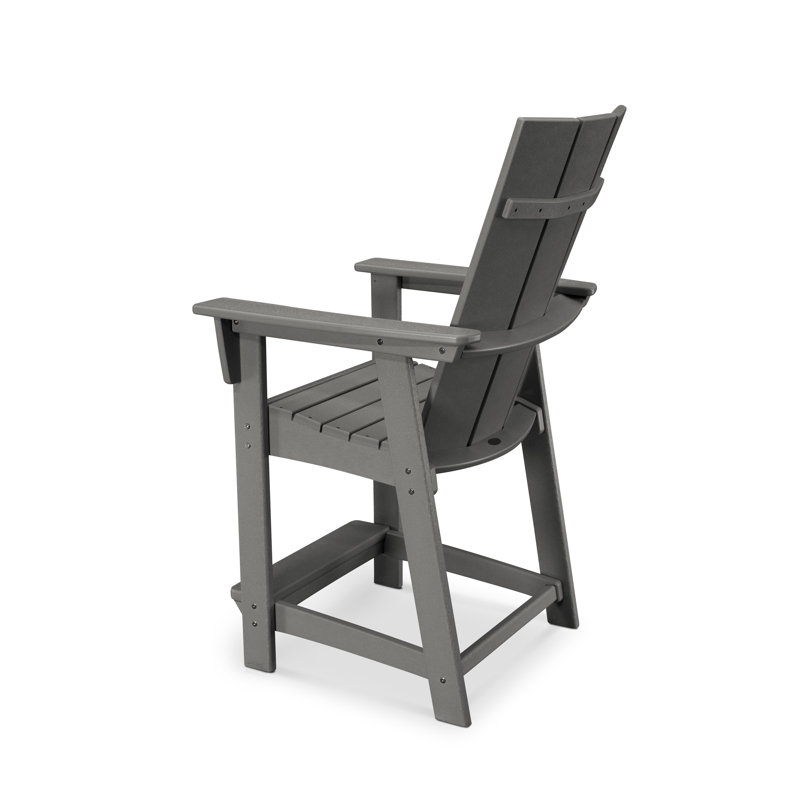 Chaise de comptoir POLYWOOD Adirondack, 23,28 po, Aruba