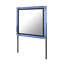 Miroir noir Lando avec DEL