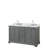 Deborah 60'' Double Bathroom Vanity with Marble Top-23113264-80209535