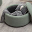 Savinien Upholstered Round Storage Ottoman-163738232