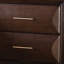 Nitz Nightstand, 2 Drawers, Espresso Brown Solid Wood, 27 Inch-117559695