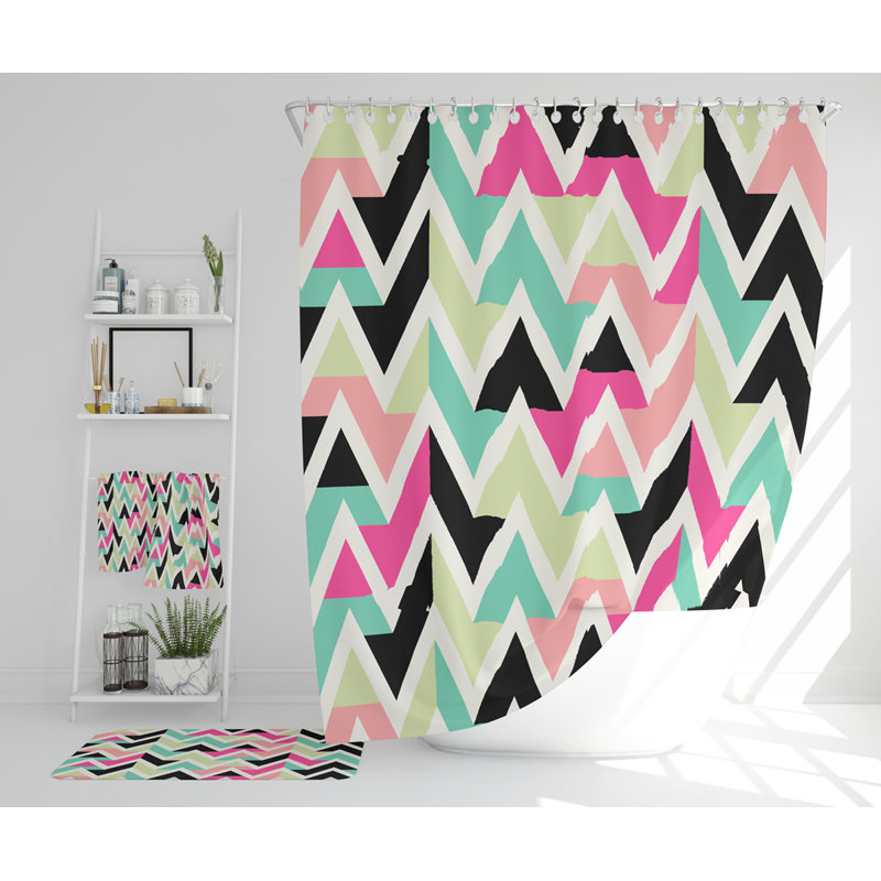 Nawed Polyester Shower Curtain Set