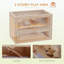 Cage à hamster à 2 niveaux Pawhut