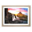 Kirkjufell Waterfalls and Mountain - Picture Frame Painting Print-56705131-56705128