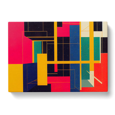 Modern Bauhaus Vol.2 Abstract - Wrapped Canvas