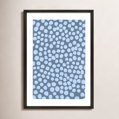 Navi "Periwinkle on Blue Gray" Painting
