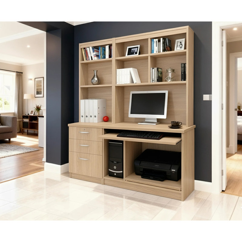Nenana Computer Desk, Oak