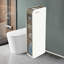 Rangement de salle de bain mobile avec 4 tiroirs