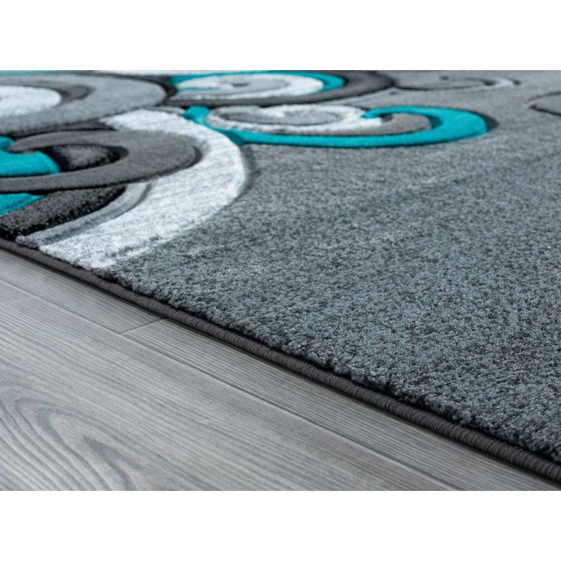 Zabala Paisley Indoor Rug, Rectangle 7'10" x 10'6"