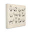 "Vintage Sheep Dessins" sur toile par Karen Smith, reproduction-1367250677