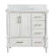 Ensemble de meuble-lavabo simple autoportant 36 po avec 2 poignées entièrement assemblé-1540123654