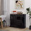 Armoire à déchets 2 tiroirs 2 compartiments