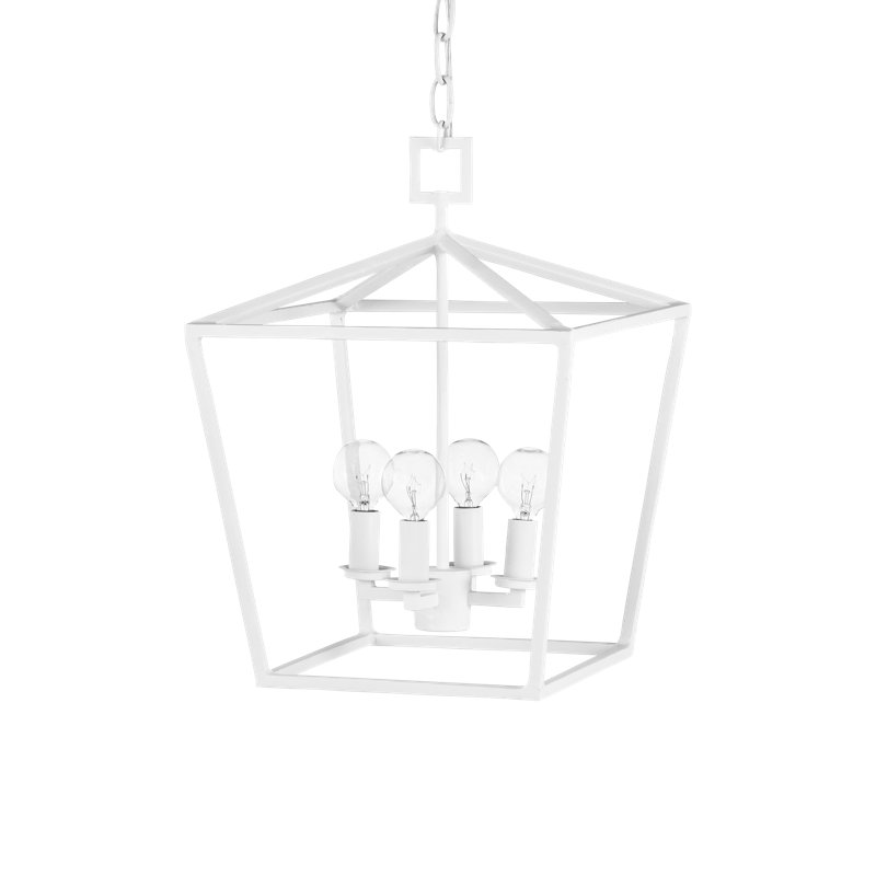 Petit lustre blanc Denison