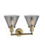 Éclairage pour meuble-lavabo de salle de bain 2 lumières Cone-33004676-33004670-33004671