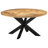 George Oliver Dining Table Diameter 59.1"X29.9" Solid Rough Wood Mango