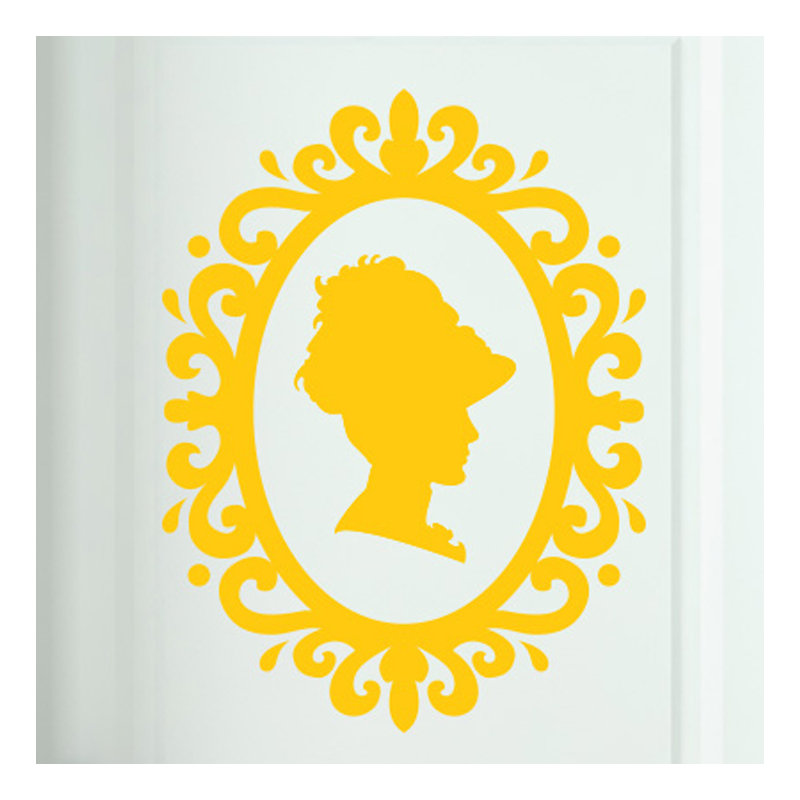 Wall Decal, Dark Yellow