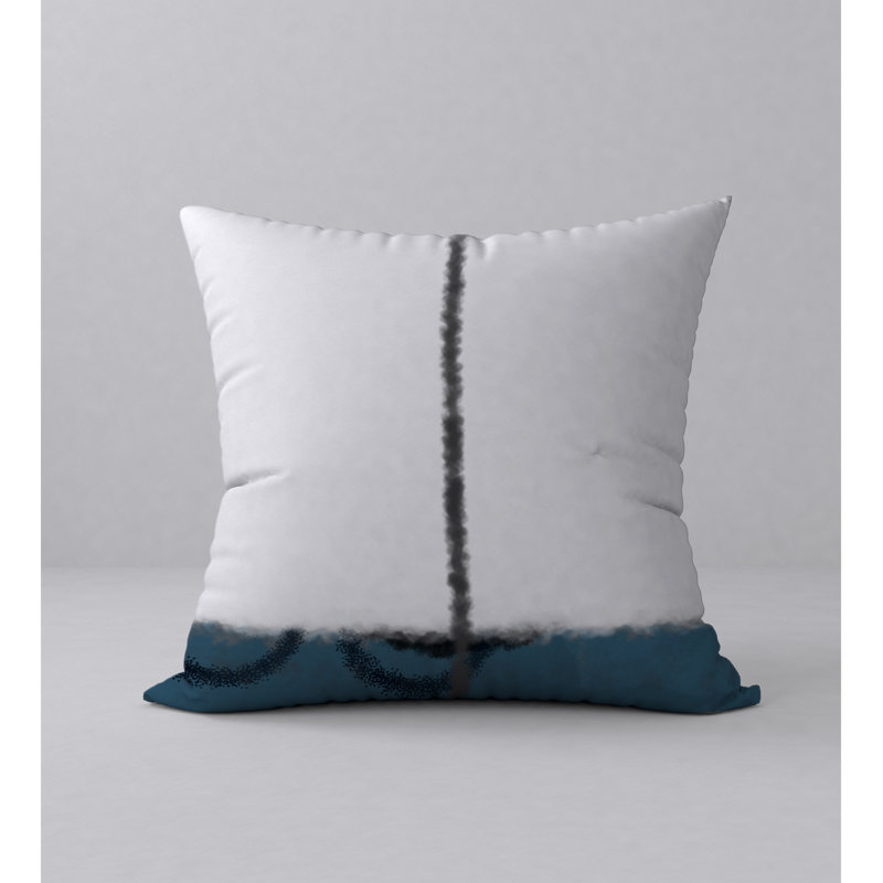 Housse de coussin carrée sensationnelle et insert, 18 po x 18 po
