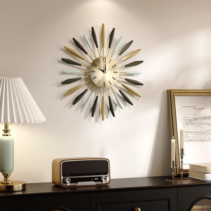 Horloge murale Mid Century