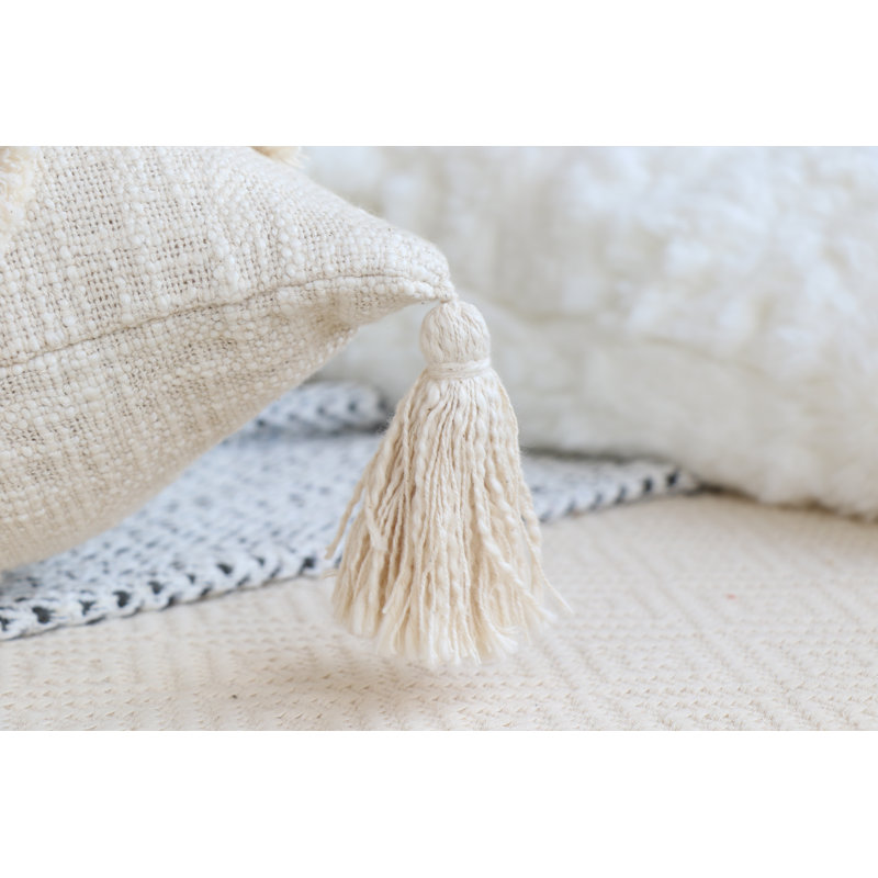 Housse de coussin naturel