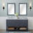 6-Light Modern Fabric Chandelier with 2 Wall Sconces Set for Dining Room-677438547