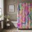 Modèles de motifs artistiques - rideau de douche standard 1 pièce-1311588100