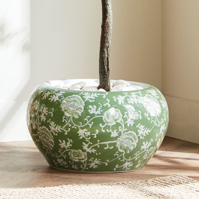 Grand pot à fleurs Celadon