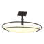 Mackintosh 2 - Light 23.6" Simple Bowl Semi Flush Mount-6337745