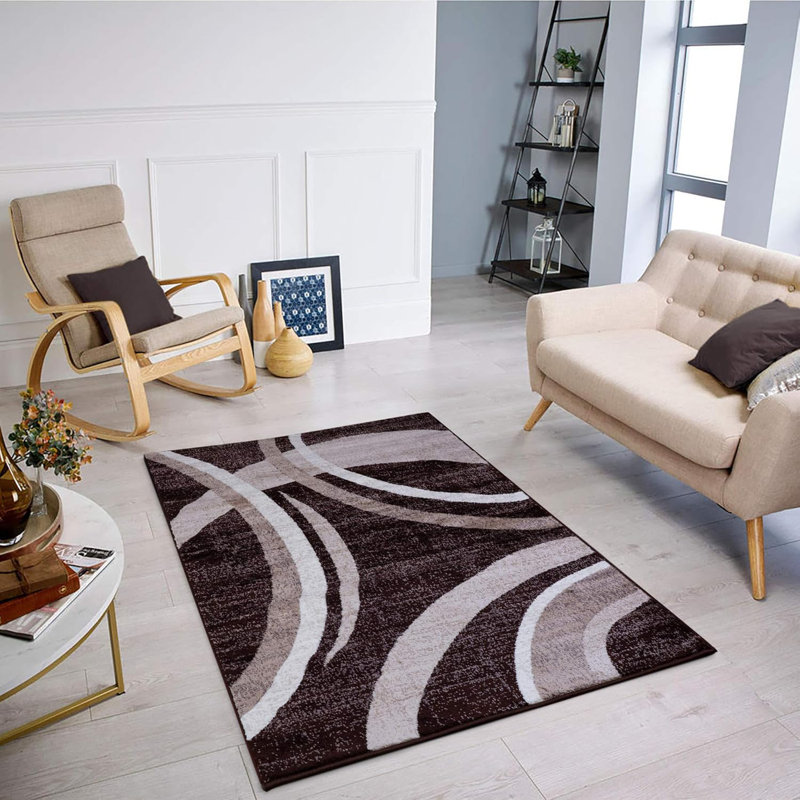 Abstract Area Rug, Rectangle 80 x 150cm