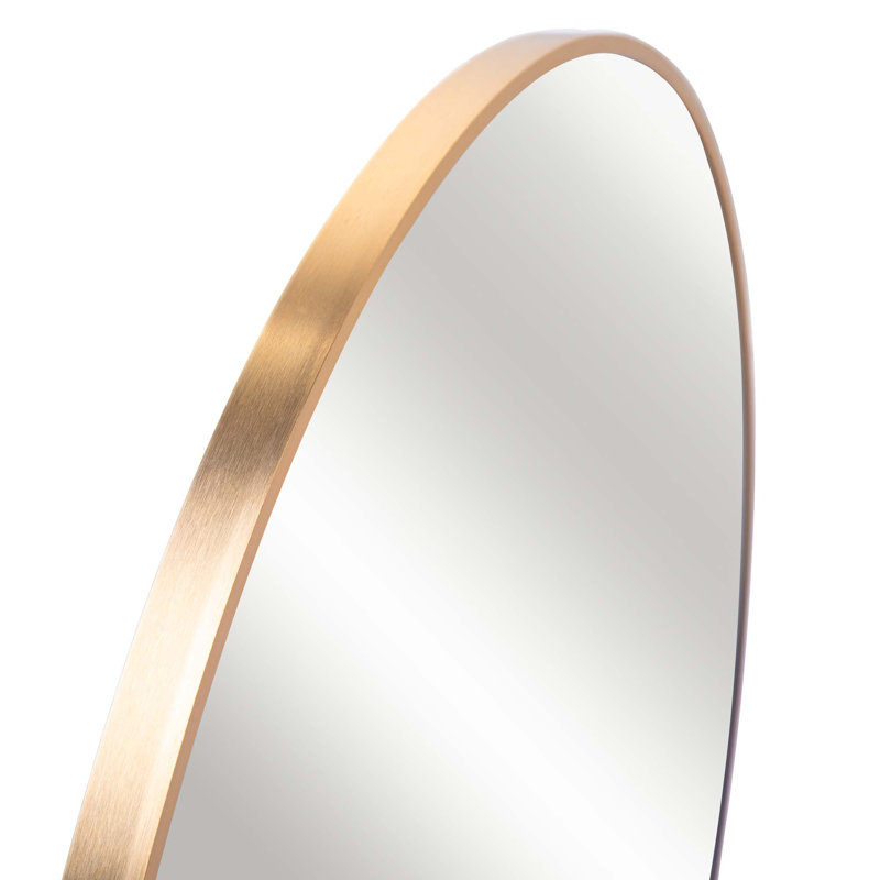 Miroir de salle de bain Deltufo, 32 po x 32 po, Or