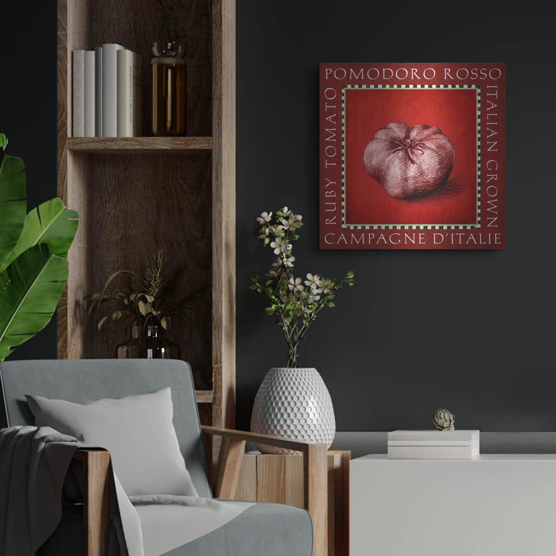 Winston Porter «Légume classique 2» par Art Licensing Studio, art mural en métal, H 24 po x l 24 po