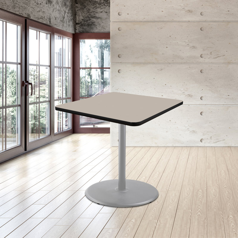 Table basse Bennet, H 36 po x L 36 po x l 36 po, Gris, Gris