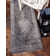 Tapis de style oriental gris foncé