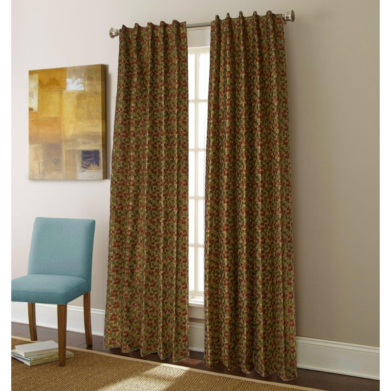 Sabine Room Darkening Curtain, 50" W x 84" L