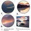 «Sunrise On Rocky Beach I - Coastal Beach», art mural 5 pièces-34491006