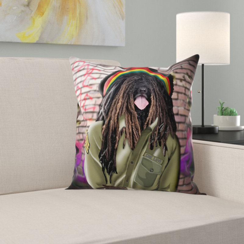 Jemma Square Throw Cushion, 44 cm L x 44 cm W
