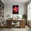 Abstract Vibrant Pink And Yellow Splatter Explosion-122736295