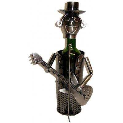 Fraser Guitarist 1 Bottle Tabletop Wine Bottle Rack