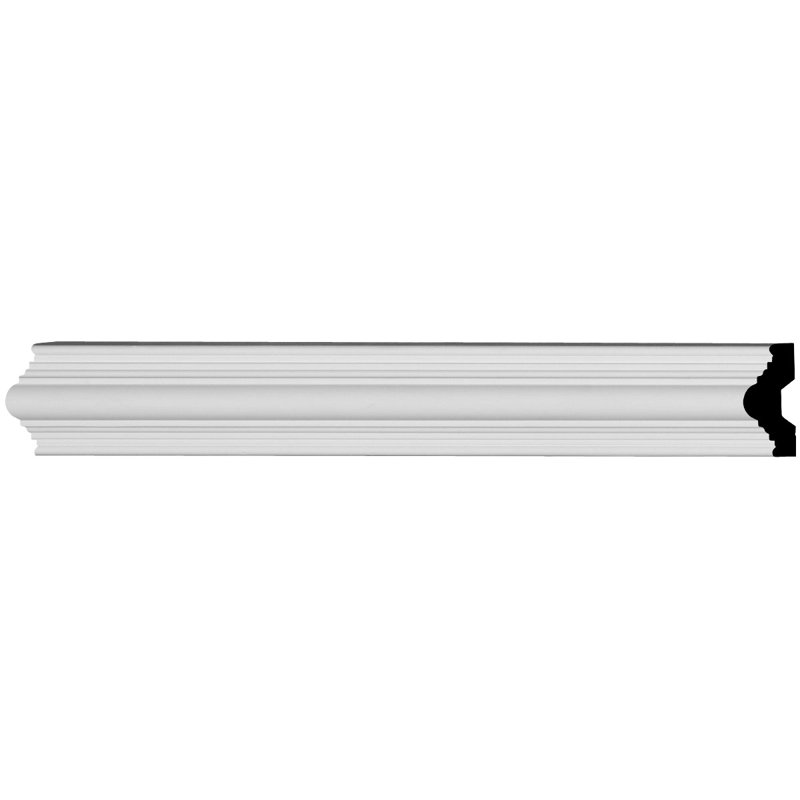 Gray Polyurethane Bedford Panel Moulding 94.5"