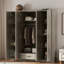 Armoire 4 portes avec 1 tiroir