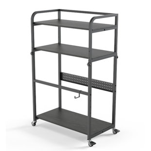 Support d'imprimante en métal: polyvalent, réglable, mobile
