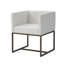 Chaise avec accoudoirs rembourrée Rossella Joesph-283724195