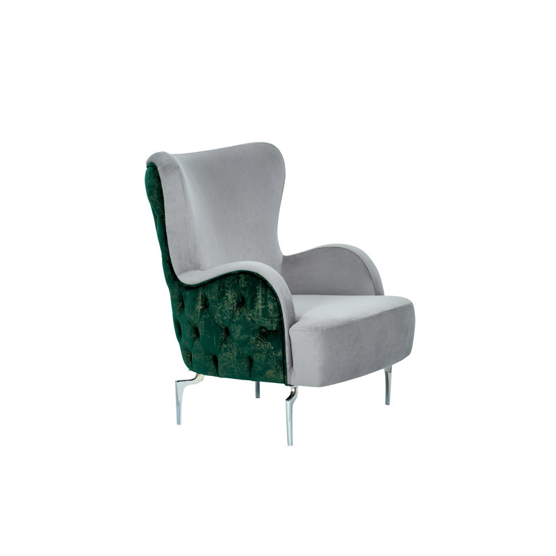 Caplinger Velvet Armchair