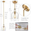 Luminaire suspendu en pot 1 lumière Whigham-385009330