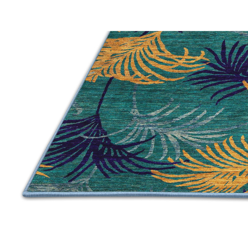 Abstract Indoor Rug, Rectangle 2' x 3'