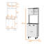 1-Drawer Kitchen Pantry-968765356