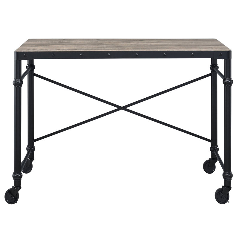 Bureau d'écriture avec roulettes
