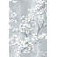 Papier peint floral, murale décorative minimaliste moderne