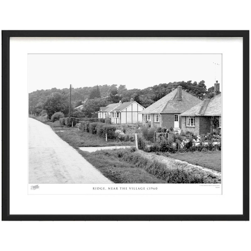 Ridge, Near The Village C1960 by Francis Frith - Single Picture Frame Print, 45cm H x 60cm W x 2.3cm D